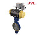 316 Pneumatic Double Triple Eccentric Butterfly Valve